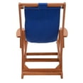 thumbnail image 3 of W Unlimited Romantic 2-piece Wood and Canvas Adirondack Furniture Set in Walnut, 3 of 5