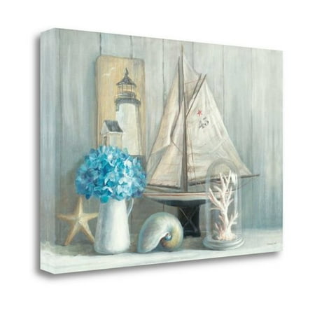 House Fine Art Canvas Print - Tangletown Fine Art 'Summer House Crop' Print on Canvas