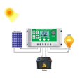 thumbnail image 2 of 30A 20A 10A Solar Charge Controller Solar Panel Lead Acid Battery Voltage 12V 24V Auto With LCD Dual USB 5V Output ,Widely Compatibility, 2 of 5
