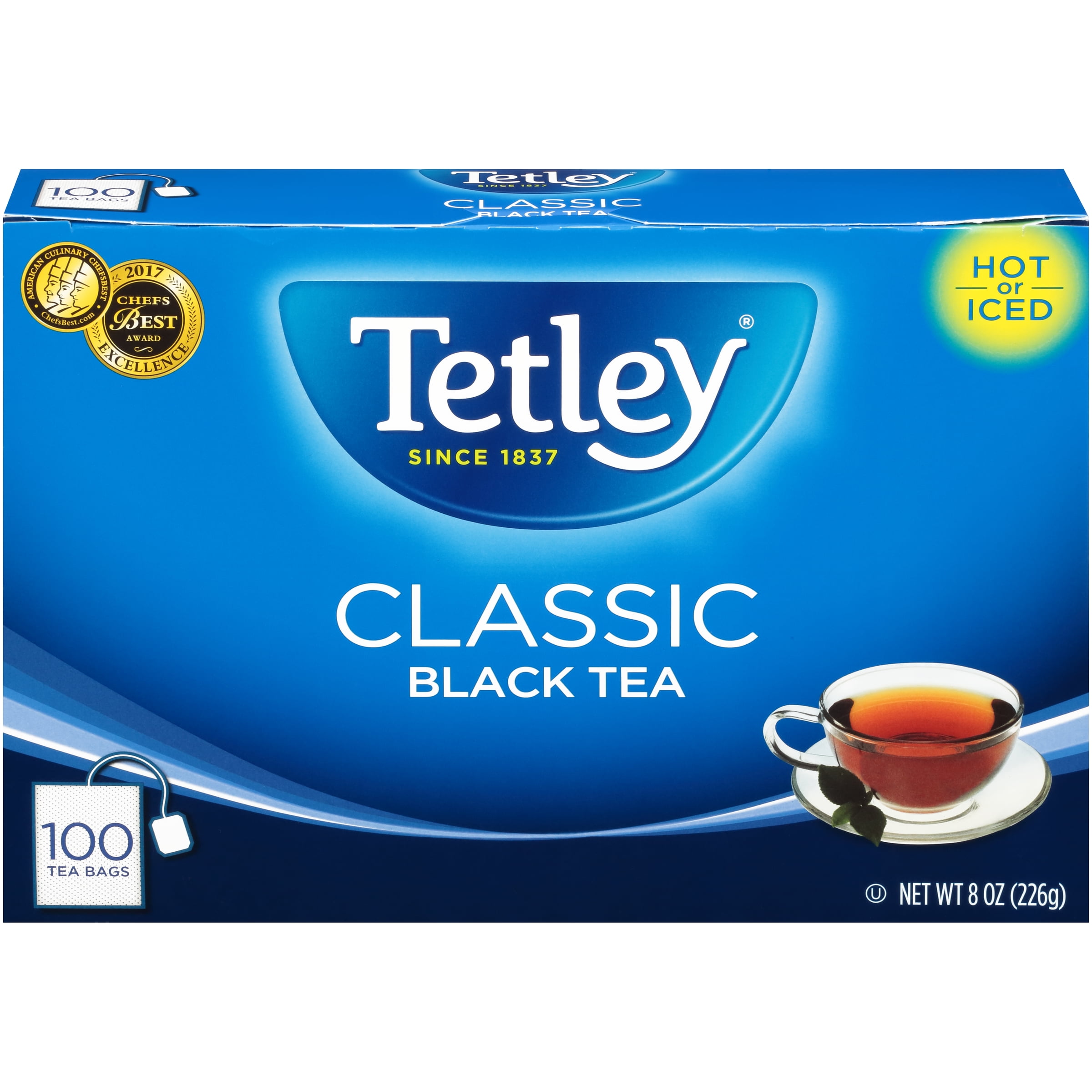 Tetley Classic Blend Black Tea, Tea Bags, 100 Ct