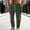 #Army Green, variant on DPTALR Men's Color Blocked Multi-Pocket Workwear Pants Elastic Waist,Gray,Size XL