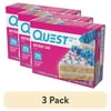 (3 pack) Quest Protein Bar, Birthday Cake Flavored, Gluten Free, 20g of Protein, 4 Count