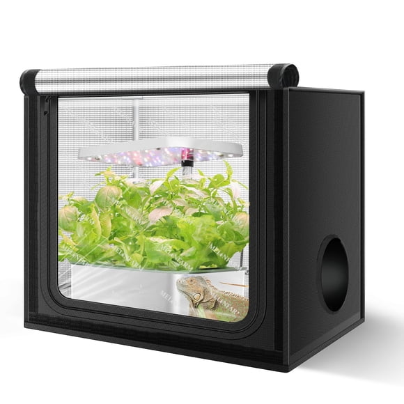 Carpa de Cultivo MELONFARM 60x40x50 cm con Mylar Reflectante y Bandeja
