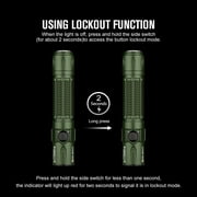 Olight Warrior 3S OD Green Flashlight