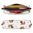 thumbnail image 2 of Easygdp Rabbit And Squirrel para Estuche de Lápices de Cuero, Estuche de Papelería de Cuero, Estuche de Gran Capacidad con Cremallera, 2 of 7