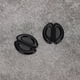 thumbnail image 4 of 20 pares de mini almohadillas nasales para gafas, almohadillas nasales antideslizantes de silicona para anteojos, gafas de sol (negro), 4 of 5