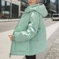 thumbnail image 6 of Brnmxoke Raincoat Women Waterproof Long Hooded Trench Coats Lined Windbreaker Rain Jacket Lightweight Outdoor Travel Jackets Coat,S-5XL, 6 of 6
