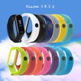thumbnail image 2 of Silicone Strap for Xiaomi Mi Band 3 4 5 6 Bracelet Xiaomi Sport Smartwatch Soft Wrist Band, 2 of 5