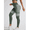 501_Blackish Green, variant on Yoga Pants Women Striped High Waist Hip Lift Outdoor Running Yoga Pants,Black L