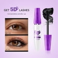 thumbnail image 6 of SDOHIG 5D Waterproof Curling Volumizing Mascara, Fiber Enriched Formula, Opposes Clumping and Smudging, Longwear Defined Lashes, Natural Finish, 10g, 6 of 6