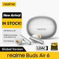 thumbnail image 2 of Versión global realme buds Air 6 Auriculares Bluetooth Hi-Res LHDC 5.0 Reducción activa de ruido Auriculares inalámbricos Bluetooth 5.3 IP55, 2 of 5