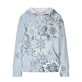 thumbnail image 4 of Haut de Noël Sharpies pour Femmes, Blouse à Manches Longues Imprimée pour Femmes, Hauts Décontractés, Chandails à Capuchon, 4 of 6