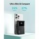 thumbnail image 3 of Cargador portátil INIU 10000 mAh 45 W PD Power Bank USB-C, 3 of 7