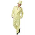 thumbnail image 1 of Costumes For All Occasions GC7315 70S Funky Tuxedo Pastel Yellow, 1 of 1
