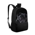 thumbnail image 6 of Uorisanigo Black Pug Dog Kids Children School Backpack Lightweight School Bag for Preschool Elementary Kindergarten Boys and Girls Sports Casual Daypack - 17 Inch, 6 of 6