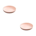 thumbnail image 3 of bedienty Unbreakable Anti-Drop Round Plate Nordic Style Dishes Smooth Edge Solid Color Plates Dinnerware Accessory Pink 21cm 2Set, 3 of 6
