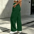 thumbnail image 6 of Women's cargo sweatpants elastic waist Womens Winter Casual Fashion Solid Color Multi Pocket Drawstring Elastic Waist Sweatpants Comfy Sweatpants for Women Gifts for Her, 6 of 7
