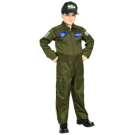 Rubies Young Heroes Air Force Fighter Pilot Child Costume, Small, One color, Rubies Young Heroes Air Force Fighter Pilot Child Costume, Small,.., By