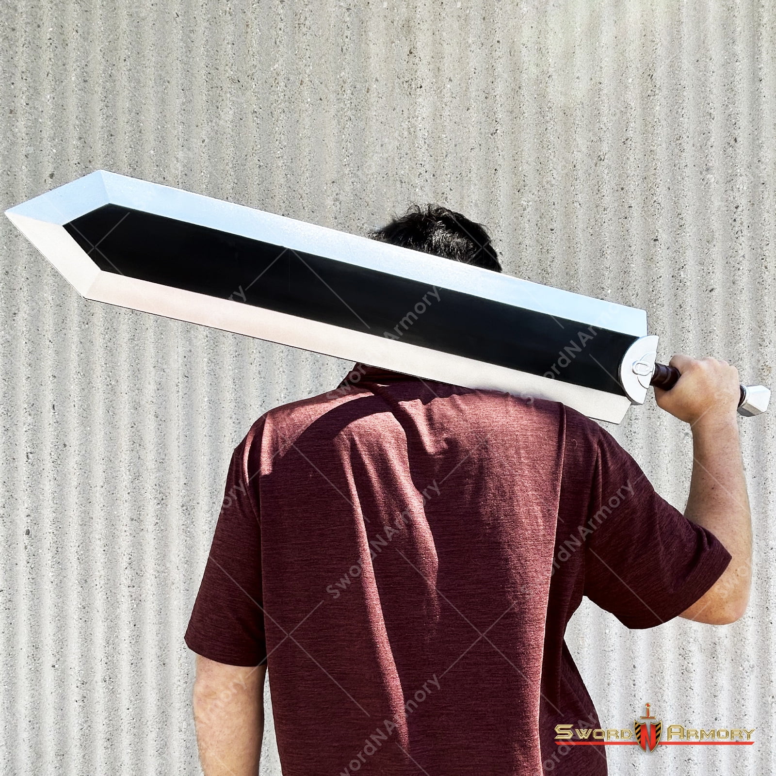 40 Inches Fantasy Dragon Slayer Berserk Guts Foam Sword Perfect for Anime  Cosplay Costume Event Party and Collectible