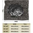 thumbnail image 3 of Bible Verse Blanket Christian Gifts (50x40inch)- Religious Throw Blanket Soft Lightweight Cozy Plush Warm Lion Blankets for Women Men, 3 of 6