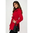 thumbnail image 2 of Coalition LA A-Line Vegan Wool Coat, 2 of 3