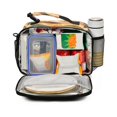 thumbnail image 2 of FORMRS Student Lunch Bag Insulated Reusable Cooler Box with Zipper Pockets, Abstract Wavy Landscape, 2 of 9