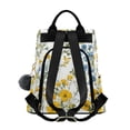 thumbnail image 2 of FORMRS Women's Travel Backpack Purse Anti-Theft Hidden Pockets Casual Shoulder Bag, Yellow Floral, 2 of 7