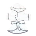 thumbnail image 1 of Simple Dog Bathrobe Absorbent Quick-drying Polyester Saft Robe Warm Animal Pajamas Bathrobe for Pet Dog Cat (White, Size S), 1 of 1