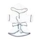thumbnail image 1 of Albornoz sencillo para perro, absorbente, de secado rápido, de poliéster, suave y cálido, ideal para perros y gatos (blanco, talla XL), 1 of 7