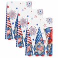 thumbnail image 2 of 4th of July Kitchen Towels Set of 3, Red Blue Gnomes Independence Day Stars Striped Absorbent Dish Towels for Kitchen, Microfiber Hand Towel, Quick Drying Tea Towel for Cleaning Decorative Dishcloths, 2 of 7