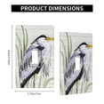 thumbnail image 4 of Beach Bird Elegant Heron Light Switch Cover Plates Single Toggle Wall Plate, Decorative 1-Gang Christmas Decor Lightswitch Cover, 4 of 7