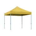 thumbnail image 1 of Ilios Innova | Toldo Plegable Amarillo 3x3 Carpa para Exteriores Resistente al Clima, Impermeable, Estructura de Hierro y Tela Oxford 600D., 1 of 9