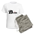 thumbnail image 5 of CafePress - Black Bride Women's Light Pajamas - Women's Short Sleeve Print T-Shirt and Pants Light Cotton Pajama Set, 5 of 7