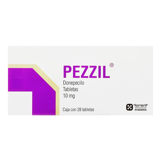 Donepecilo Pezzil Torrent 10 mg tableta 28 pzas