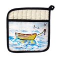 thumbnail image 1 of Betsy Drake PT830 Yellow Row Boat Pot Holder, 1 of 1
