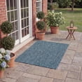 thumbnail image 4 of Safavieh Courtyard Mitre Geometric Indoor/Outdoor Area Rug, Navy, 2' x 3'7", 4 of 15