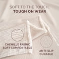 thumbnail image 6 of Elegant bohemian chenille sofa cover, reversible chenille sofa cover, pet-friendly, washable, and cat-proof., 6 of 7