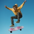 thumbnail image 6 of 44"x10" Skateboard Grip Tape Protector Sheets Nonslip Protection Griptape Sheet for Outdoor Sports Pink Peony Pattern, 6 of 7