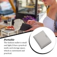 thumbnail image 3 of Cartera corta de cuero Minnieouse para mujer gris, 3 of 6