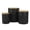Luca Matte Black Embossed, variant on 10 Strawberry Street Luca Matte Black Embossed 3 Piece Canister Set