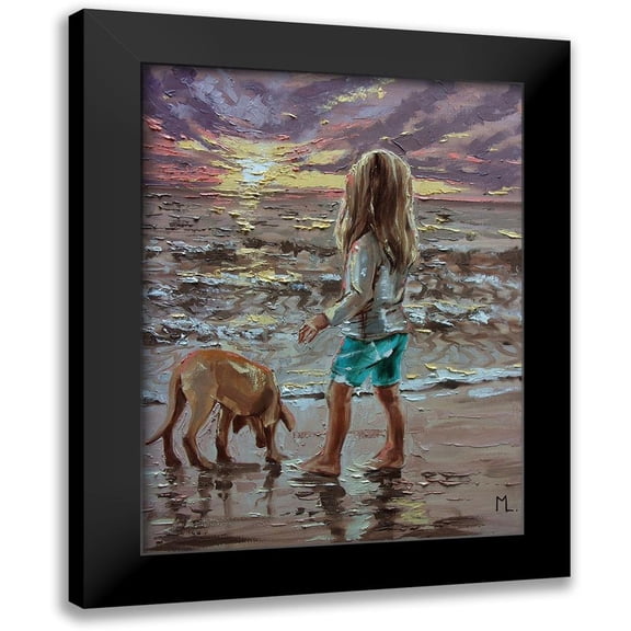 Luniak, Monika 12x14 Black Modern Framed Museum Art Print Titled - Sunrise