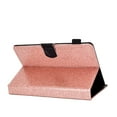 thumbnail image 6 of Flip Stand Leather Universal Case for Samsung Galaxy Tab 2/3/3 Lite/4/A/E Lite 7.0-inch /Vankyo MatrixPad Z1 7 Inch /Ematic 7" Tablet /Lenovo Tab M7 7" /Google Nexus 7 /Android 7-inch Tablet (Pink), 6 of 9