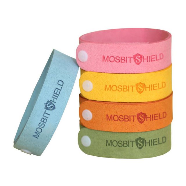 Pulsera de fibra de limón para adultos y niños (paquete de 5) - Tamaño ajustable