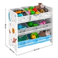 thumbnail image 3 of SONGMICS - Estante de almacenamiento infantil para juguetes y libros, con 9 cajas extraíbles, 3 of 7
