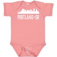 thumbnail image 3 of Inktastic Portland Oregon Skyline or Cities Boys or Girls Baby Bodysuit, 3 of 5