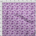 thumbnail image 4 of oneOone Cotton Poplin Twill Purple Fabric Florals Sewing Material Print Fabric By The Yard 56 Inch Wide, 4 of 5