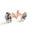 Color 1, variant on Men's Classic Stainless Steel, Golden Chinese Dragon Pattern Cufflinks Business Wedding Shirts, Rose Gold