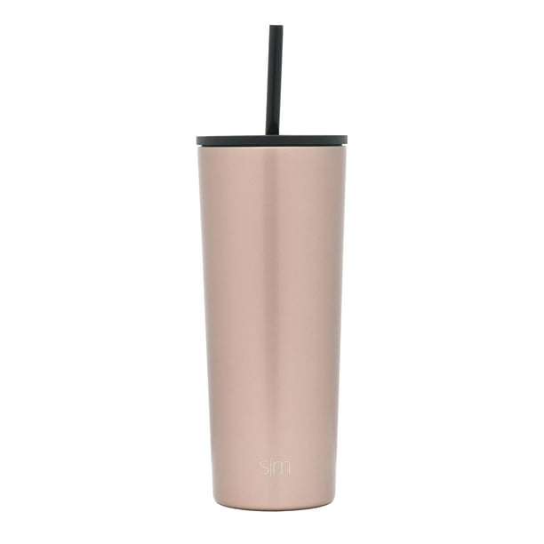 Vaso aislante Simple Modern Classic de 710 ml, oro rosa