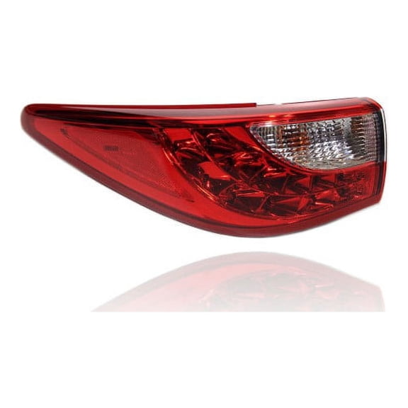 Tail Light Assembly - Compatible/Replacement for '14-15 Infiniti QX60/Hybrid, 13-13 JX35 - Outer - Left Hand - Driver - 265553JA0A - CAPA