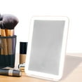 thumbnail image 2 of GOOHOCHY Espejo de maquillaje plegable único con USB, espejo con luz táctil, espejo de escritorio para dormitorio, 2 of 8
